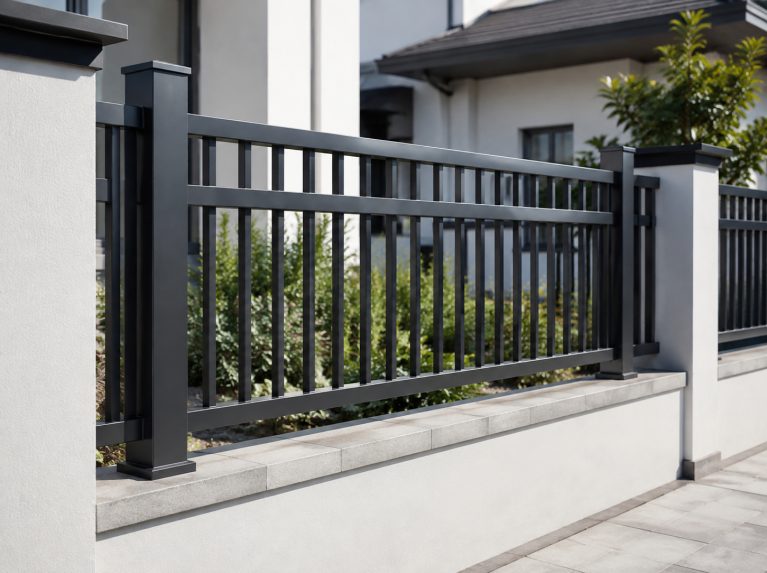 绍兴锌钢围墙护栏